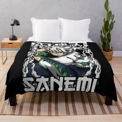 Sanemi Throw Blanket