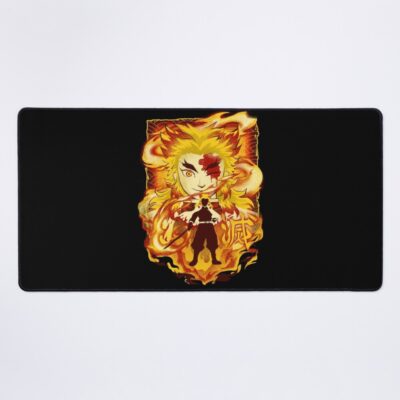 Attack Of The Flame Breathing Mouse Pad