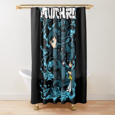 Mist Hashira Muichiro Tokito Shower Curtain