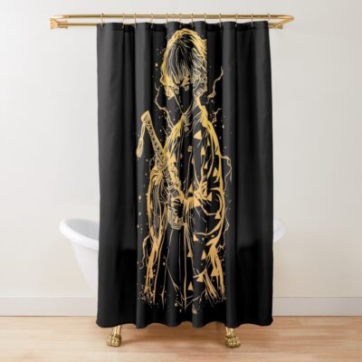 Thunder Lines Shower Curtain