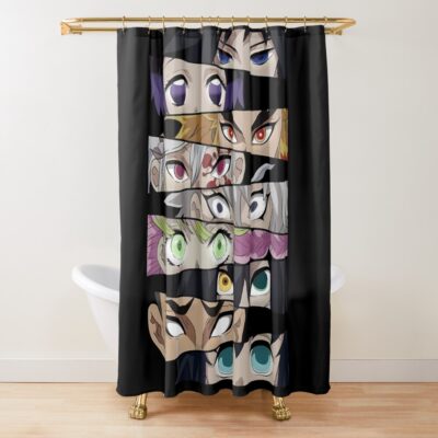 All Hashira Eyes Shower Curtain