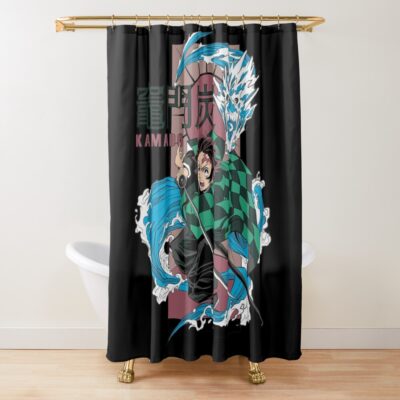 Kamado Shower Curtain
