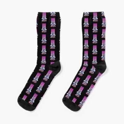 Demon Slayer Akaza Socks