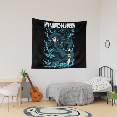 Mist Hashira Muichiro Tokito Tapestry