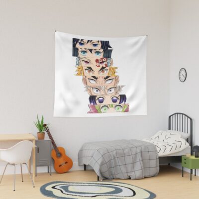 Eyes All Hashira Tapestry