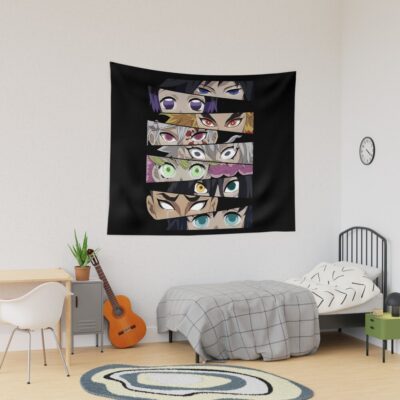 All Hashira Eyes Tapestry