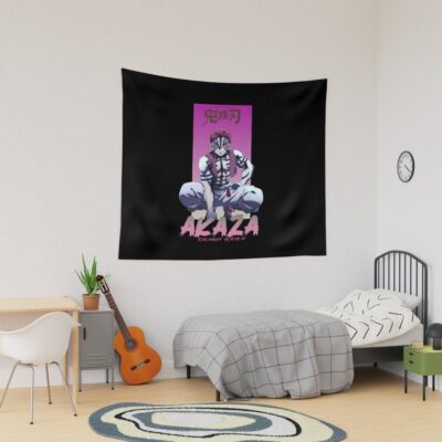 Demon Slayer Akaza Tapestry